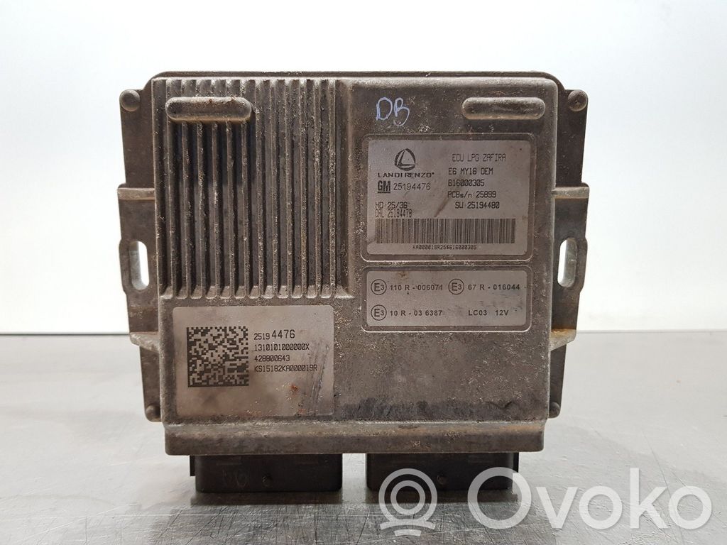 Opel Zafira C Alte unități/module de control 