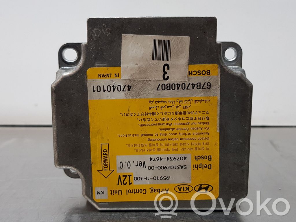 KIA Sportage Airbag control unit/module 