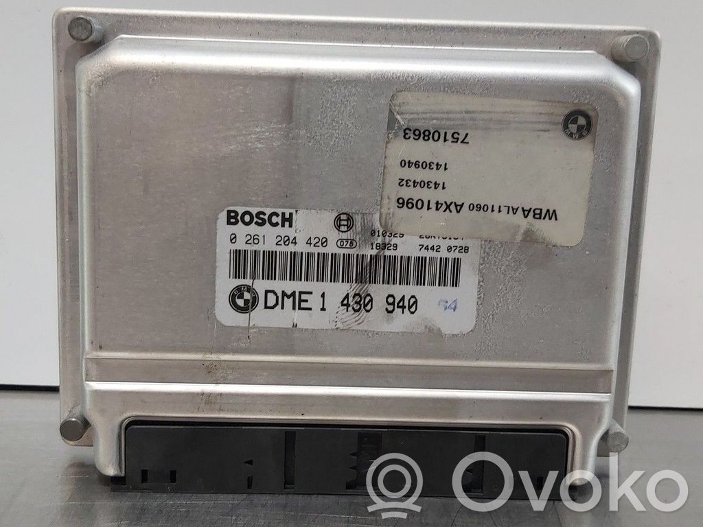 BMW 3 E46 Engine control unit/module 
