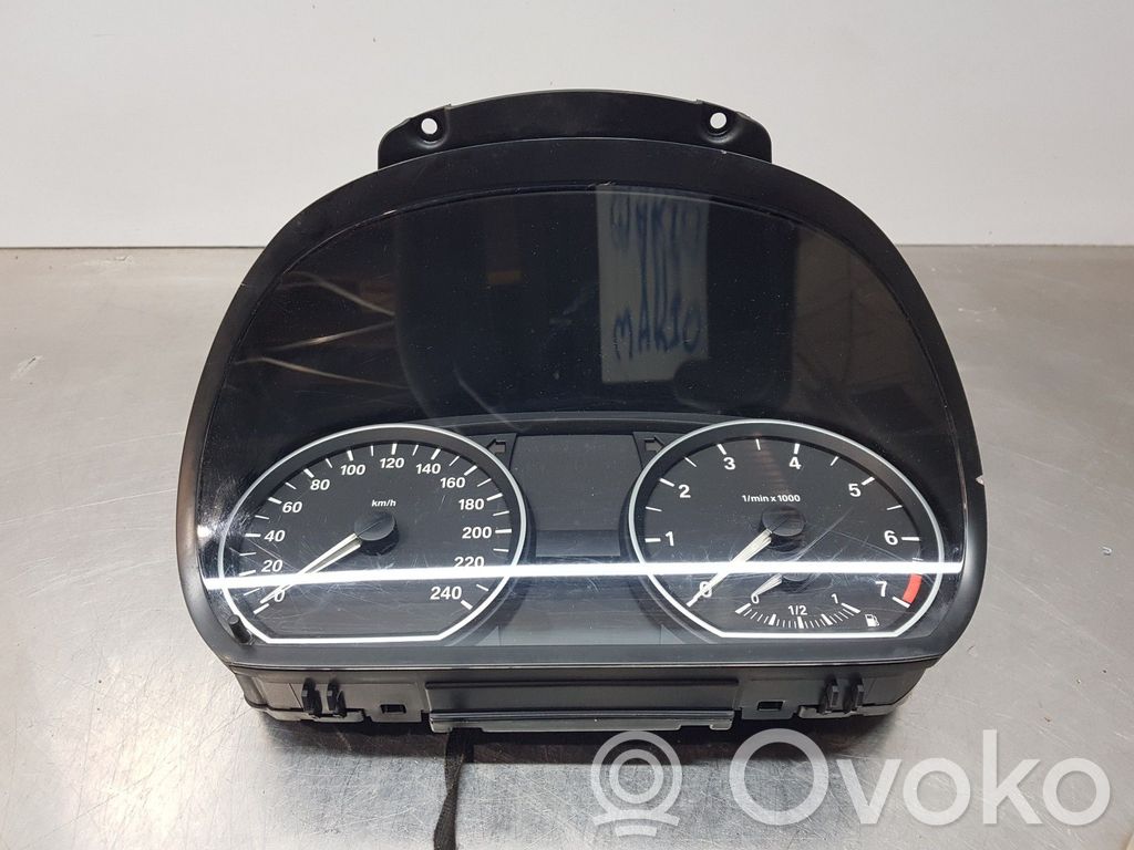 BMW 1 E81 E87 Speedometer (instrument cluster) 