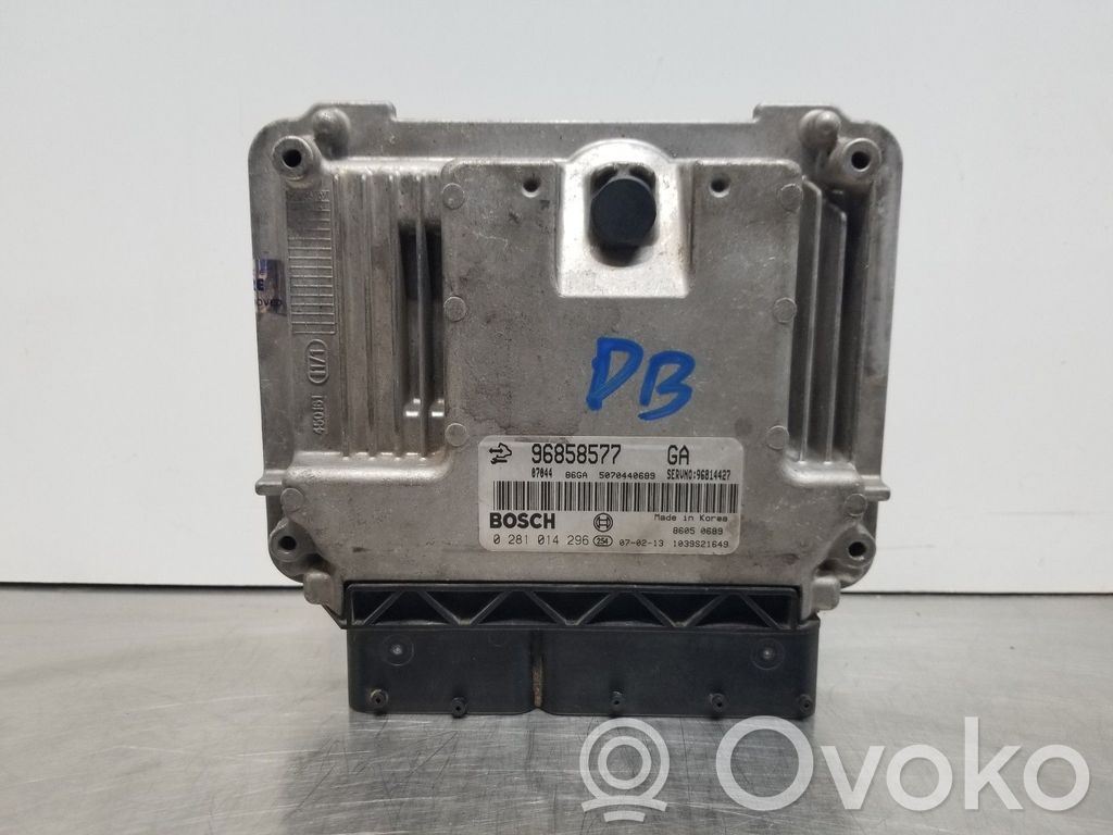 Engine control unit/module   96858577