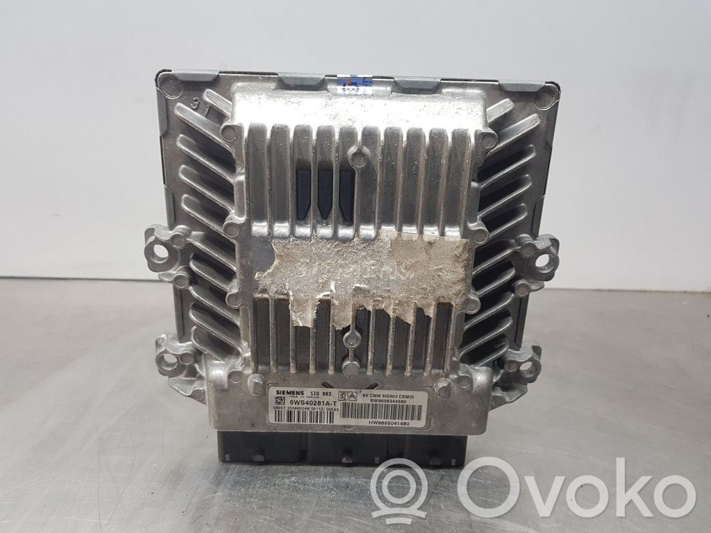 Citroen C4 I Engine control unit/module 