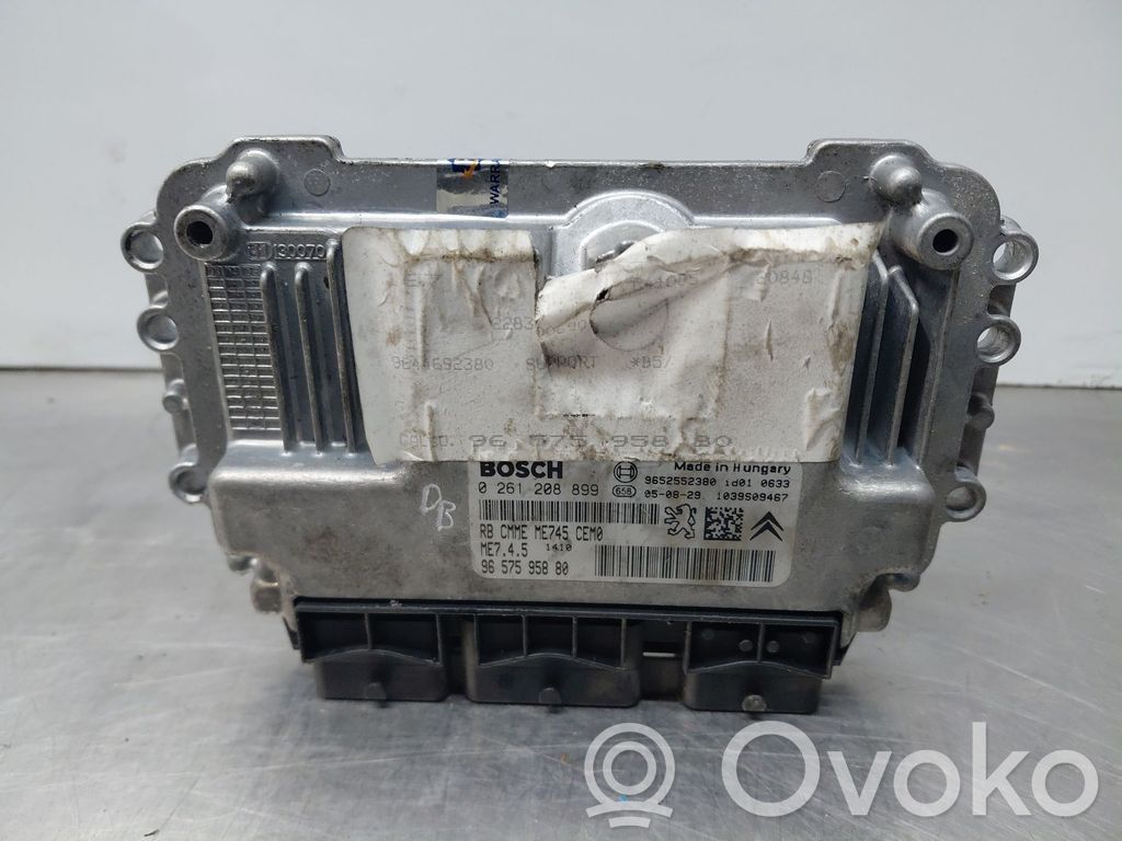 Citroen C4 I Picasso Engine control unit/module 