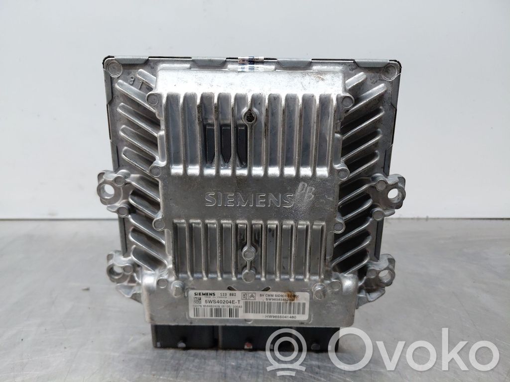 Peugeot 407 Engine control unit/module 