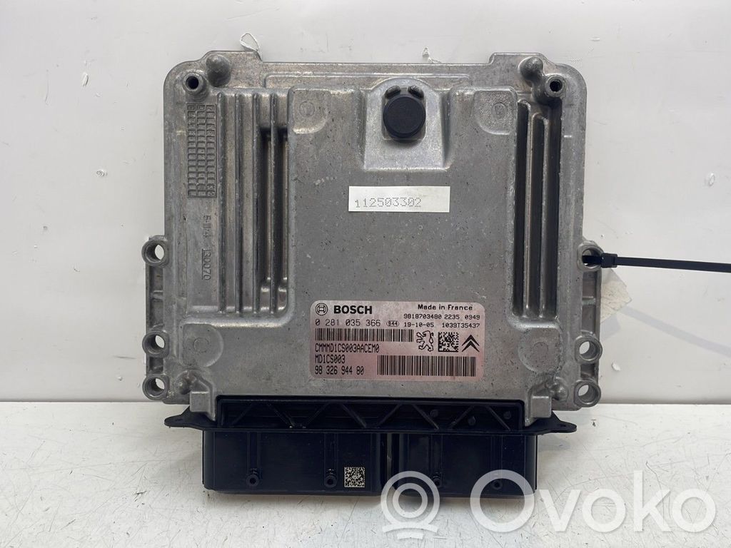 Citroen C4 SpaceTourer Engine control unit/module 