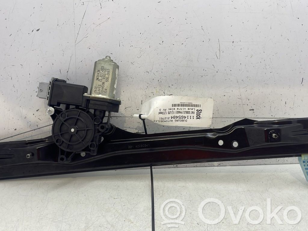 Fiat Doblo Alzacristalli della portiera anteriore con motorino 