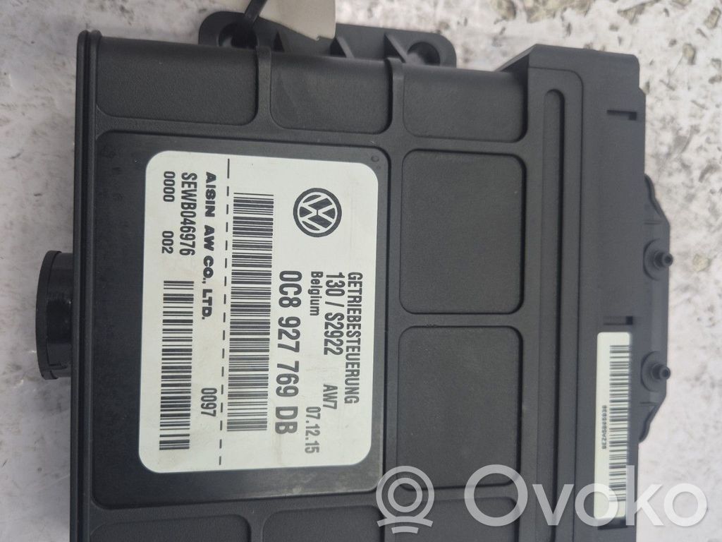 Porsche Cayenne (92A) Unitate/modul de control cutie de viteze 