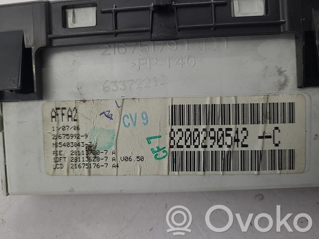 Renault Megane II Ecran/afișaj/ecran mic 