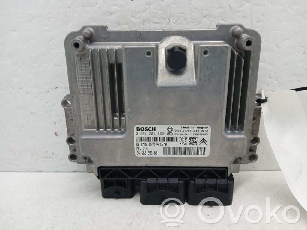 Peugeot 207 Engine control unit/module 