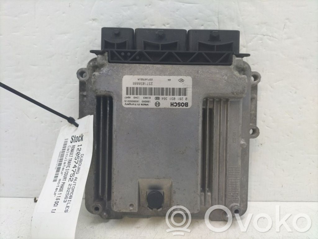 Renault Trafic III (X82) Engine control unit/module 
