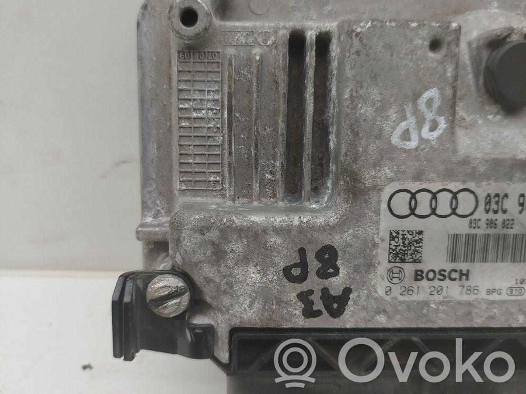 Audi A3 S3 8P Engine control unit/module 