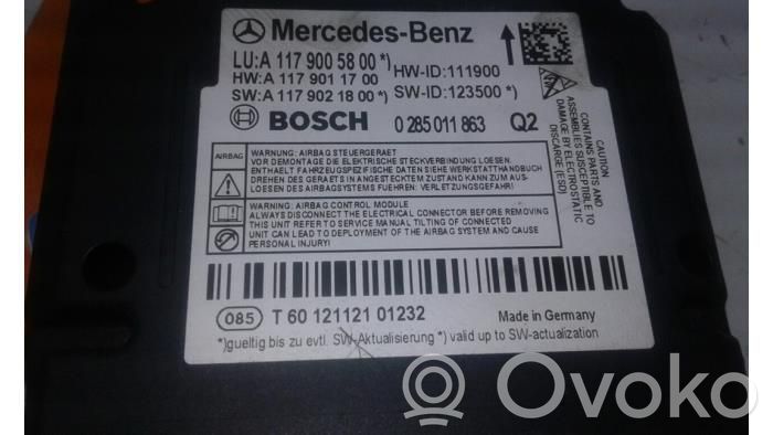 Mercedes-Benz A W176 Sterownik / Moduł Airbag 