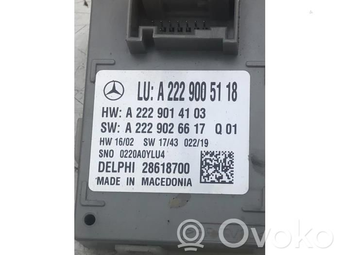 Mercedes-Benz E W213 Módulo de luz LCM 