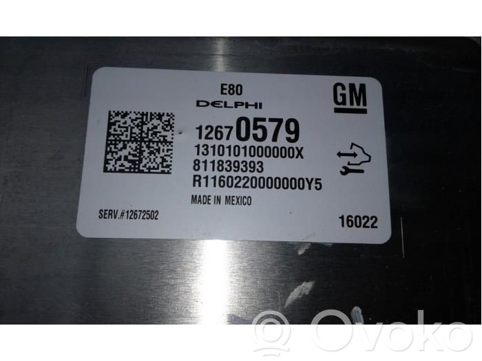 Engine control unit/module   12672502
