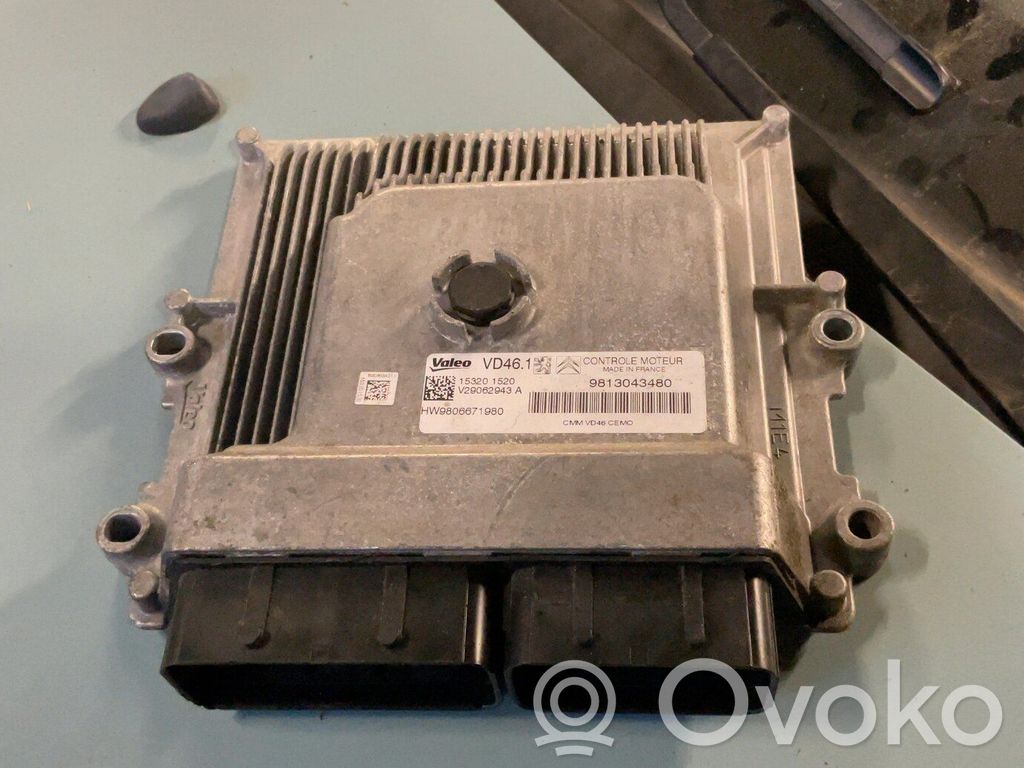 Engine control unit/module   1613825680,1613825680,1677622780