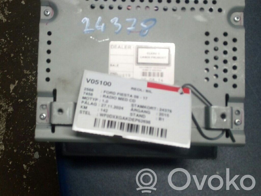 Ford Fiesta GPS navigation control unit/module 