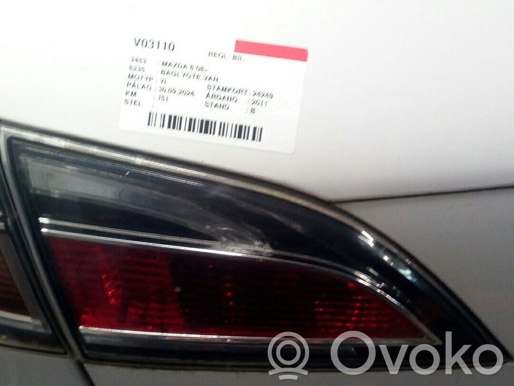 Mazda 6 Takavalon polttimo 