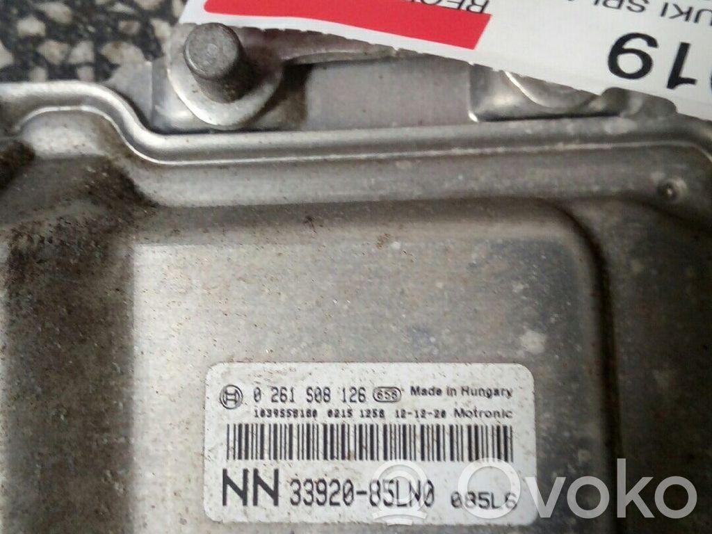 Suzuki Splash Engine control unit/module 