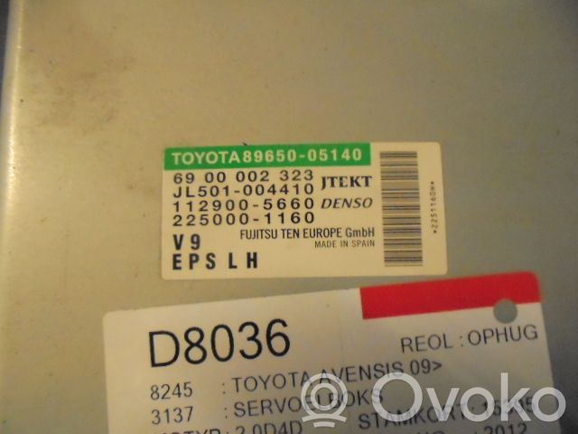 Toyota Avensis T270 Unitate/modul comandă servodirecție 