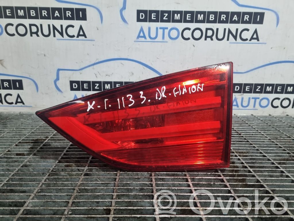 BMW X1 E84 Aizmugurējais lukturis pārsegā 