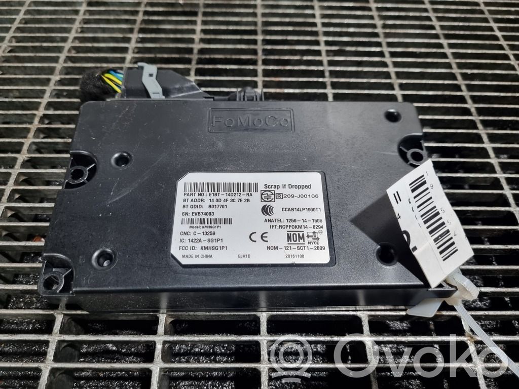Ford Ecosport Other control units/modules 