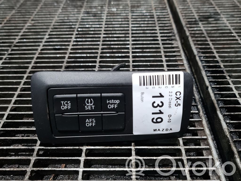 Mazda CX-5 Passenger airbag on/off switch 