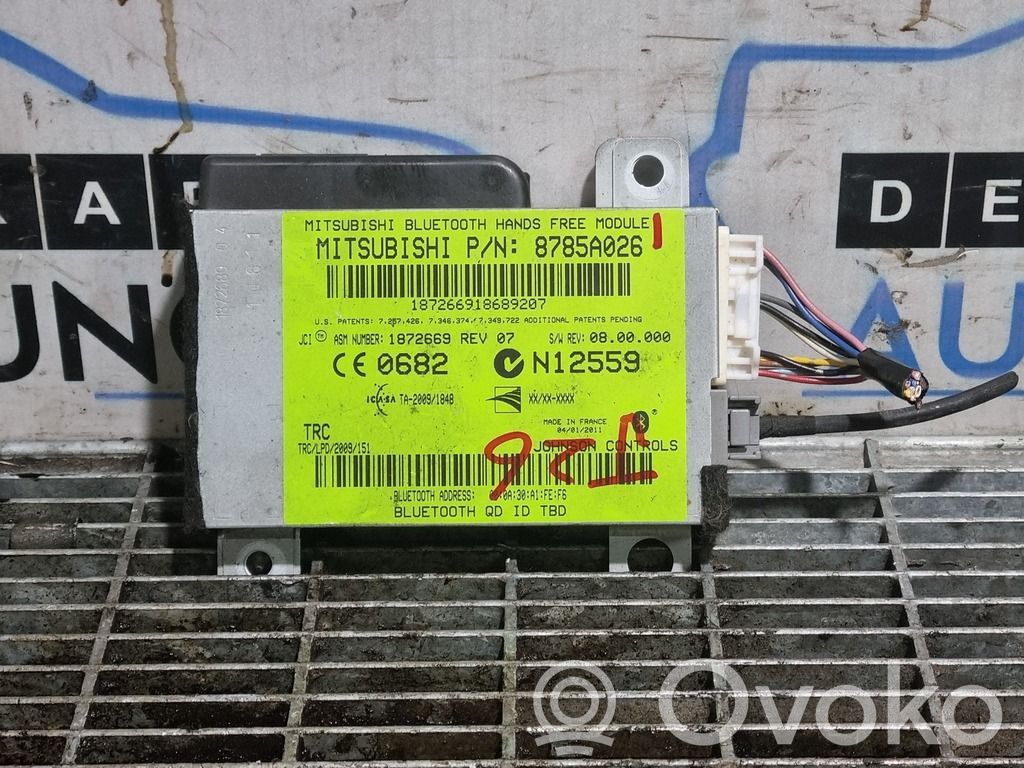Autres unités de commande / modules   8785A026