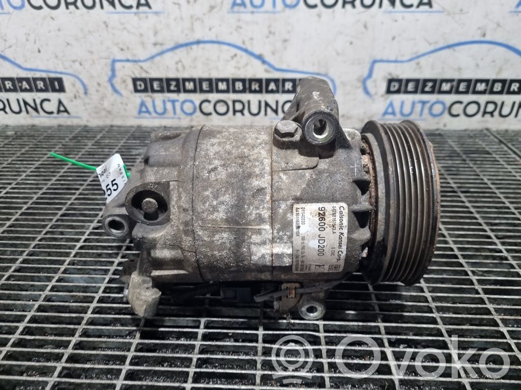 Nissan Qashqai Kompresor / Sprężarka klimatyzacji A/C 