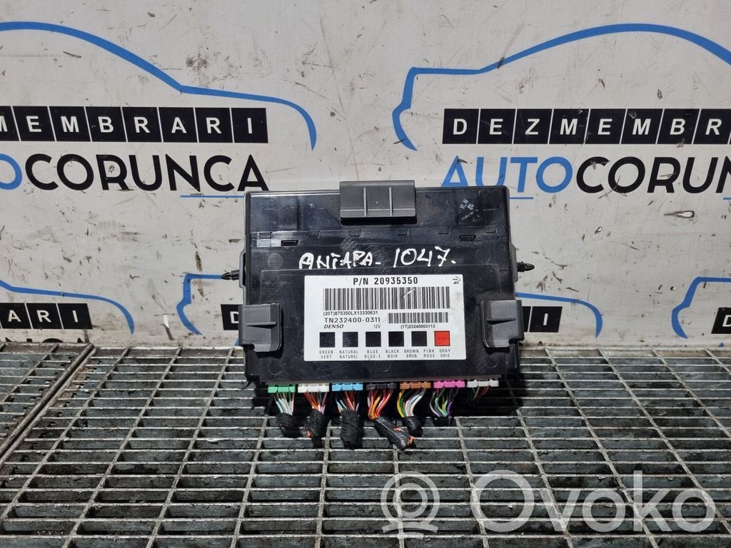 Opel Antara Autres unités de commande / modules 