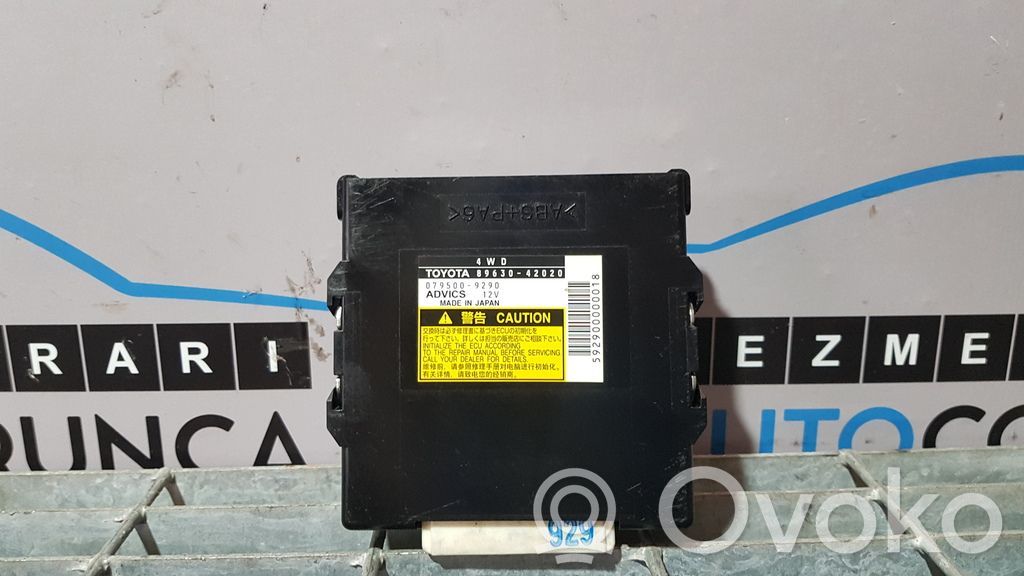 Toyota RAV 4 (XA30) Alte unități/module de control 