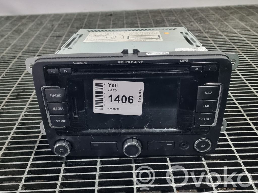 Skoda Yeti (5L) CD/DVD player unitate navigație 