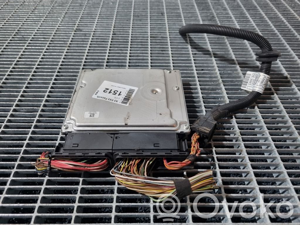BMW X3 E83 Motorsteuergerät ECU 