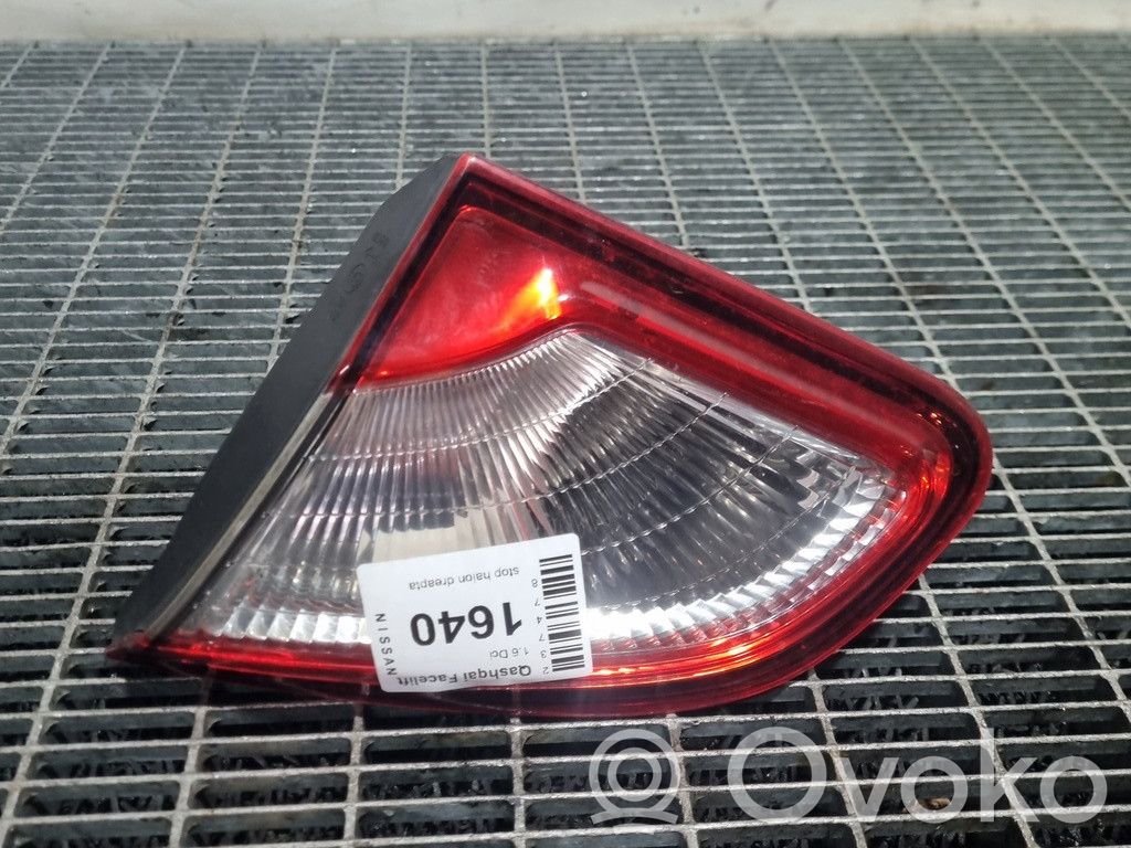 Nissan Qashqai Tailgate rear/tail lights