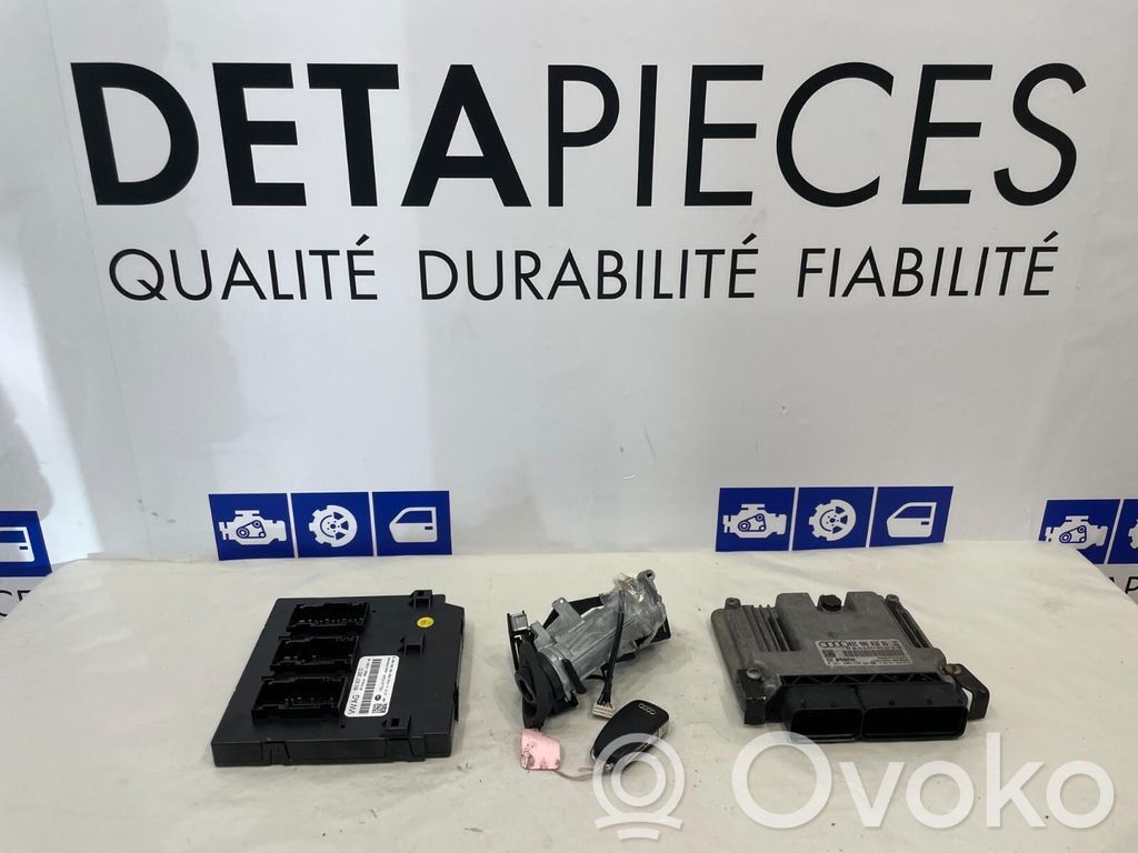 Audi A1 Juego de cerradura y set ECU del motor 