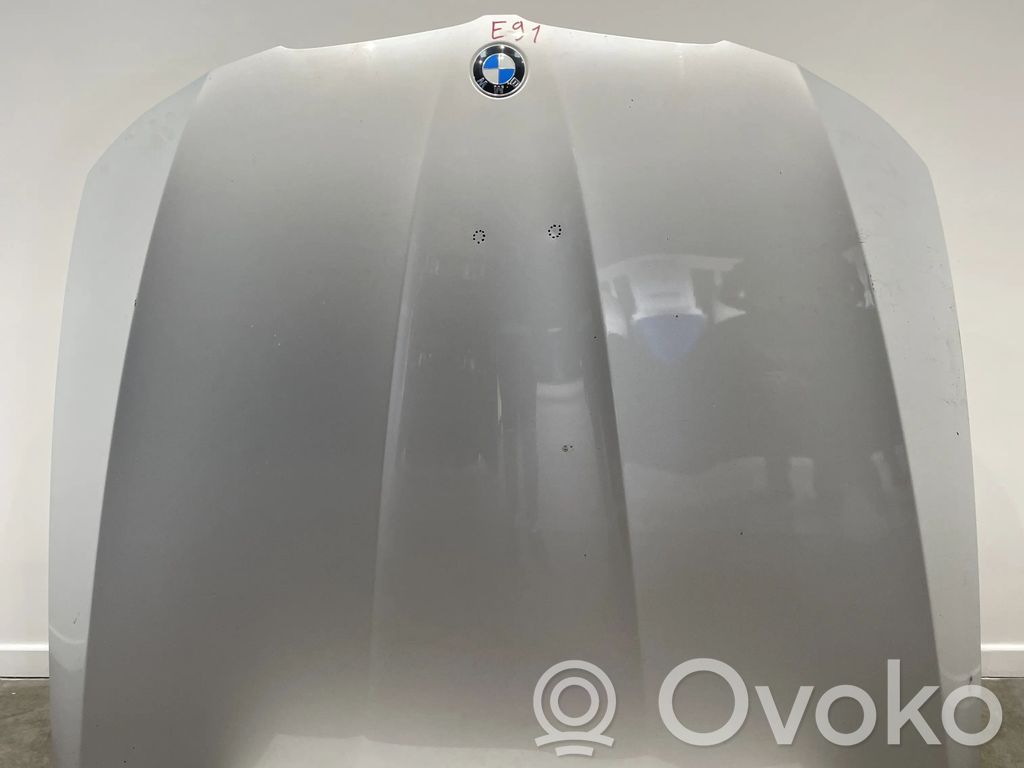 BMW 3 E90 E91 Dzinēja pārsegs (vāks) 