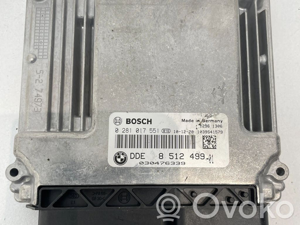 BMW 1 E81 E87 Engine control unit/module 