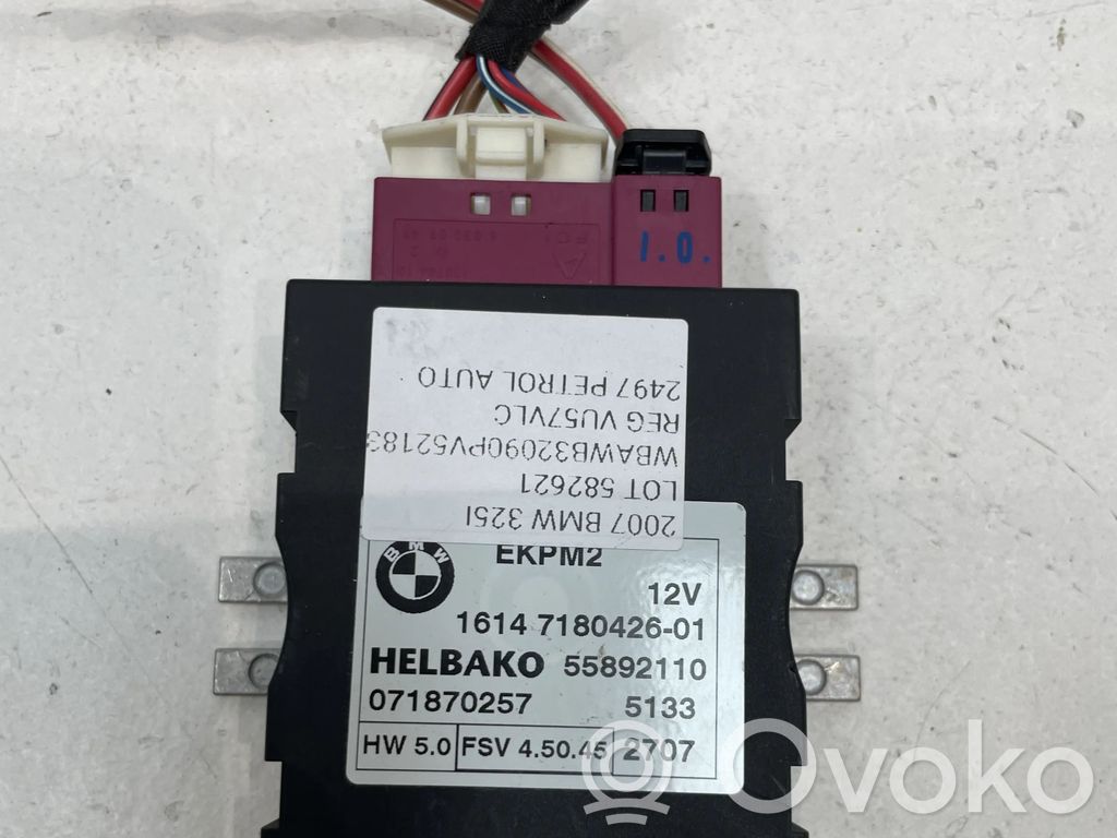 BMW 3 E92 E93 Unitate/modul comandă pompă injecție combustibil 