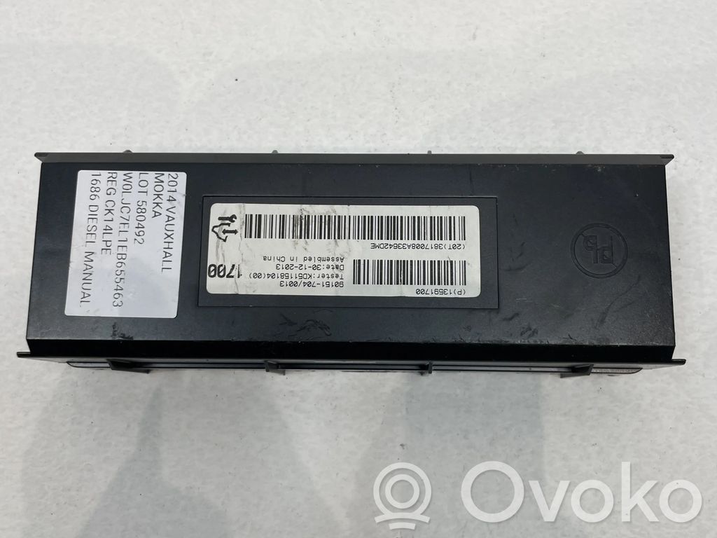 Opel Mokka Modul unitate control aer condiționat 