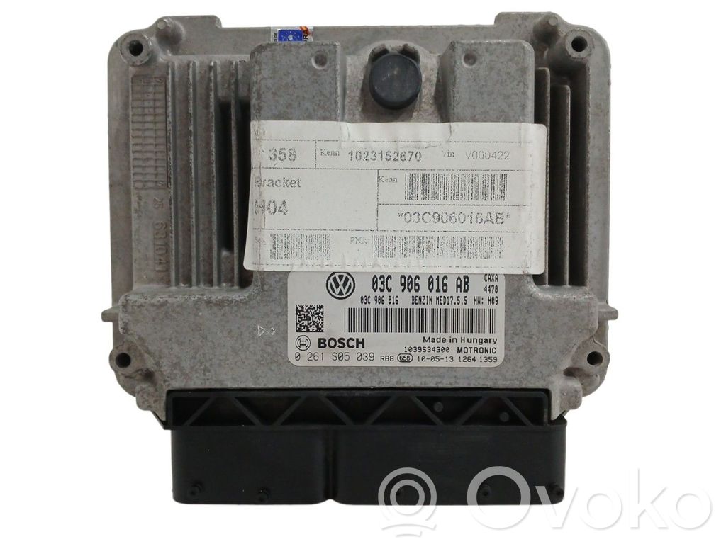 Volkswagen Eos Variklio valdymo blokas 
