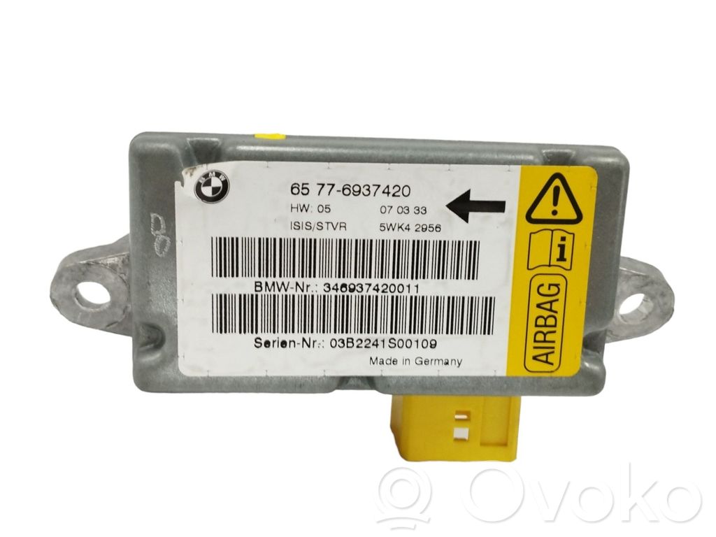 Module de contrôle airbag   65776937420,346937420011