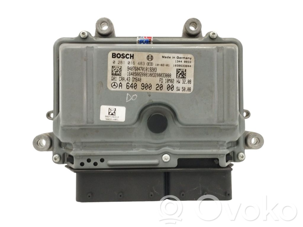 Mercedes-Benz A W169 Sterownik / Moduł ECU 