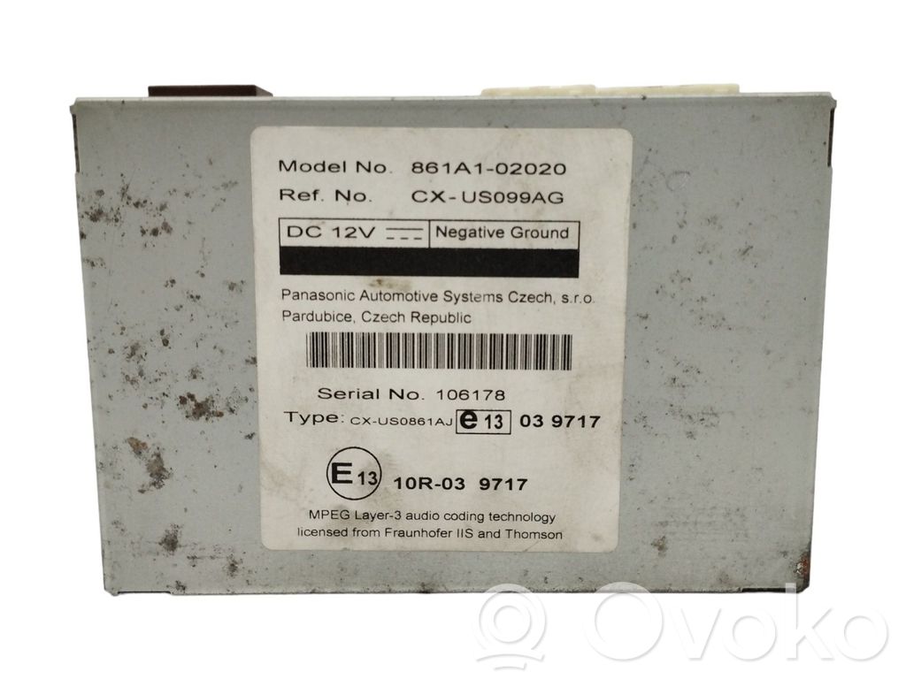 Sonstige Steuergeräte / Module   861A102020