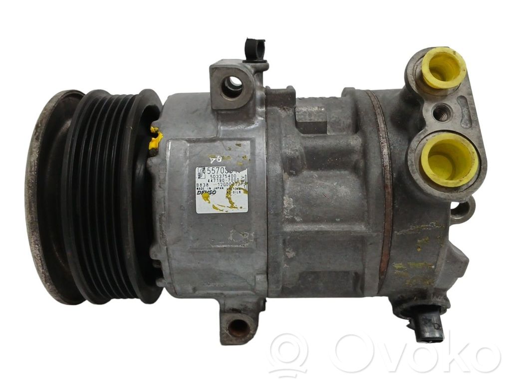Fiat Grande Punto Compresor (pompă) aer condiționat (A/C) 