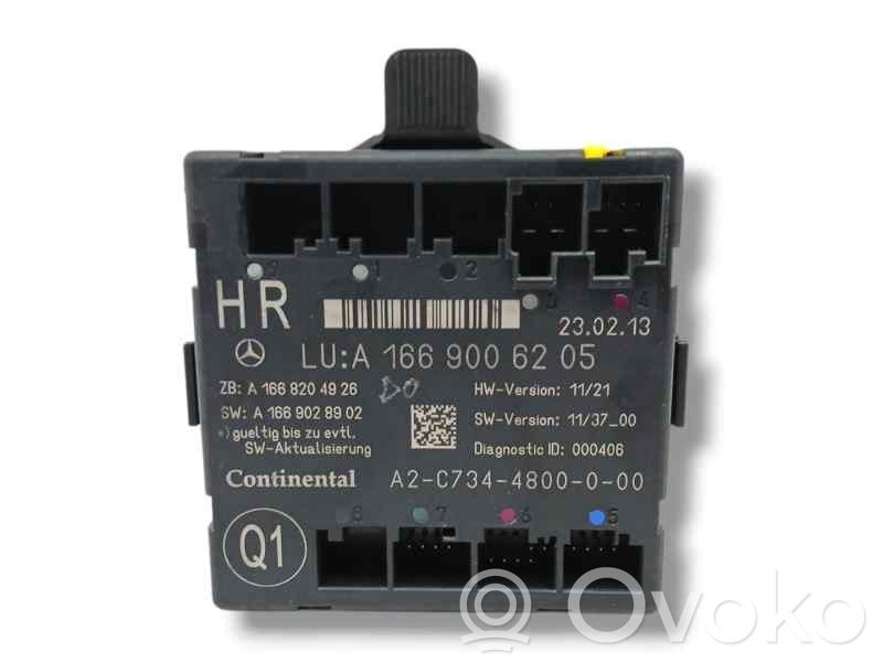 Mercedes-Benz ML W166 Alte unități/module de control 