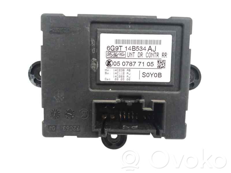 Other control units/modules   6G9T14B534AJ