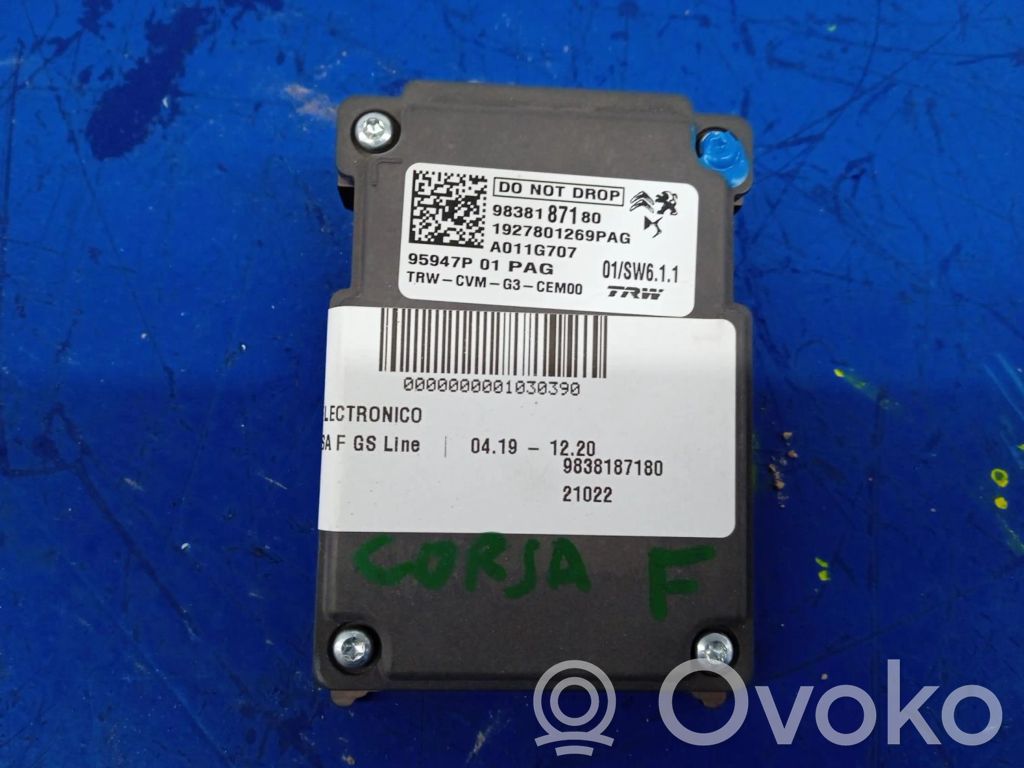 Unidad de control/módulo del motor   9838187180
