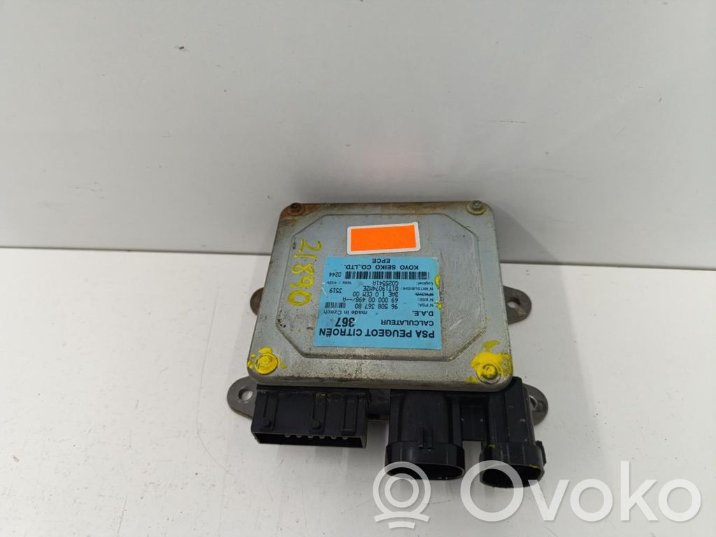Unidad de control/módulo del motor   9650836780