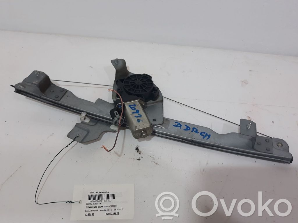 Regulador de ventanilla eléctrico de puerta delantera   8200733828,8200733828