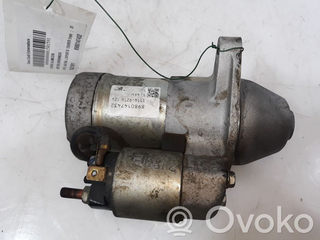 Motor de arranque   8980147432,8980147432