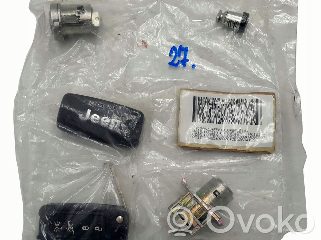 Audi Q7 4M Engine ECU kit and lock set 